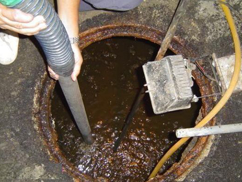 湘东隔油池清理